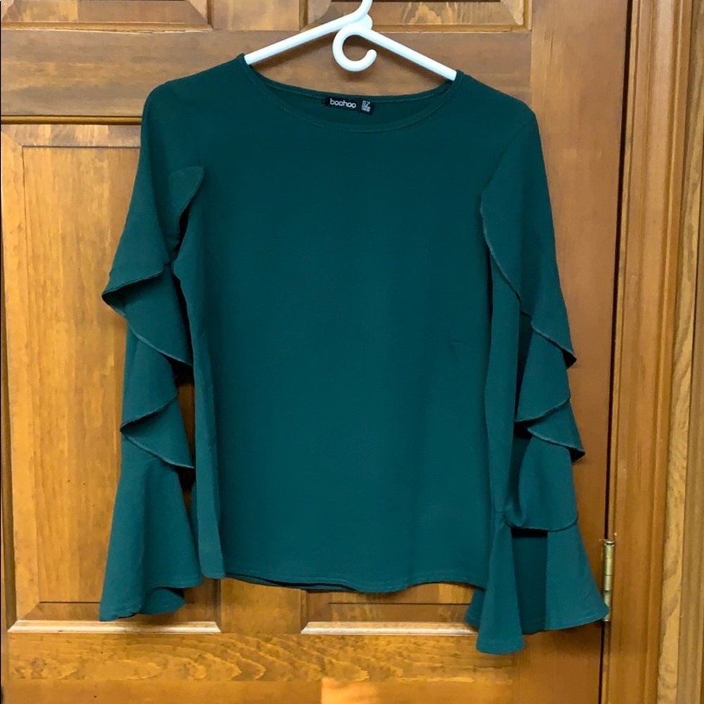 Emerald green top